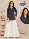 Nidhi Vol 1 By Hiaara Rayon Printed Ladies Tops 